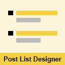 Post List Designer Pro